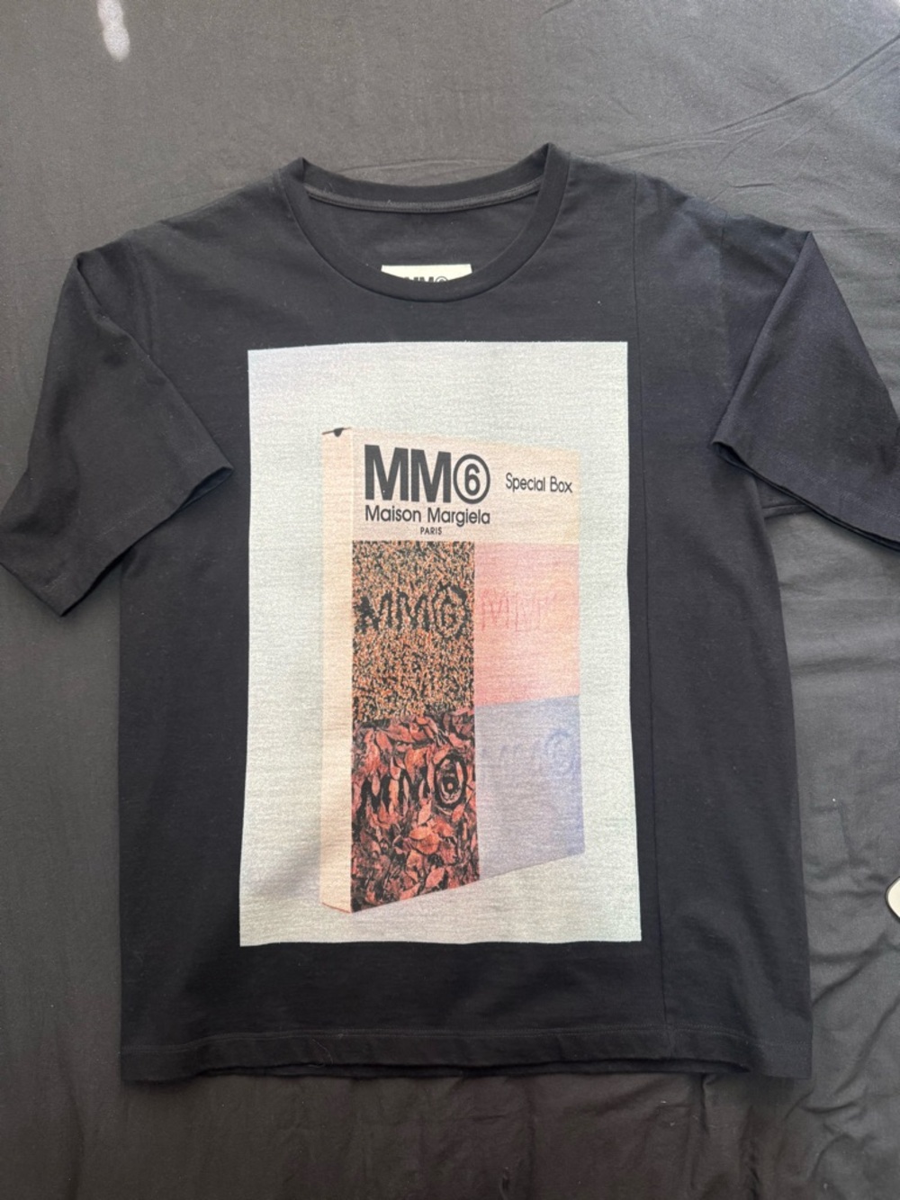 MM6 Maison Margiela Black T-Shirt